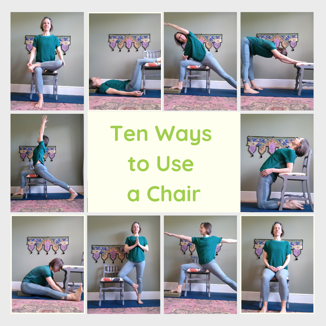 10 Ways to Use a Chair for Yoga Breathing Space Yoga